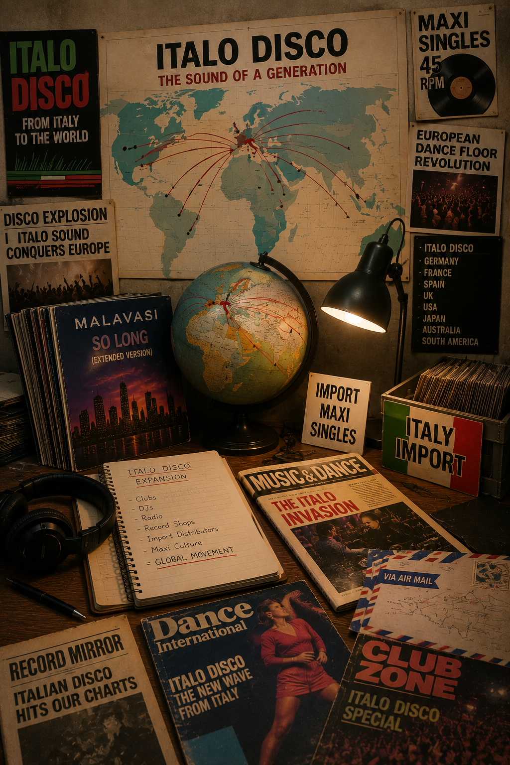 Expansión del Ítalo Disco por Europa
